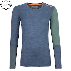 Přejít na produkt Triko Ortovox Wms 185 Rock'n'wool Long Sleeve night blue blend 2020/2021