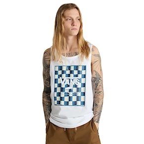 Tielko Vans Print Box Tank white/pale aqua 2024