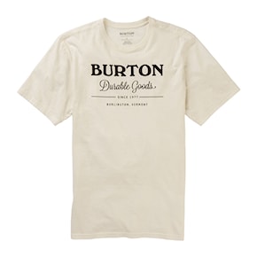 Tričko Burton Durable Goods Ss stout white 2020/2021