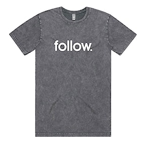 Koszulka Follow Corp Stone black 2023