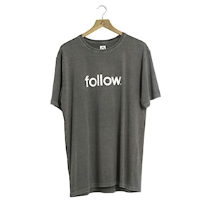 Tričko Follow Stone Corp grey 2020
