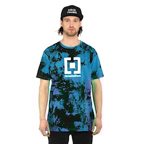 Tričko Horsefeathers Base blue tie dye 2021