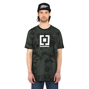 Tričko Horsefeathers Base grey tie dye 2021