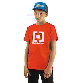 Koszulka Horsefeathers Base Youth tomato red 2021