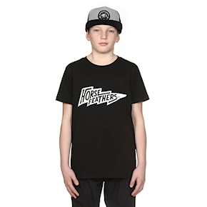 Koszulka Horsefeathers Flash Youth black 2021