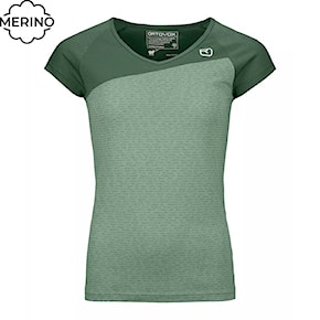 Top ORTOVOX Wms 120 Tec T-Shirt green isar 2021