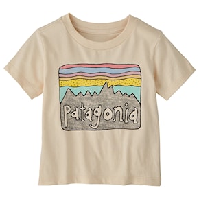Tričko Patagonia Baby Fitz Roy Skies T-Shirt undyed natural 2024