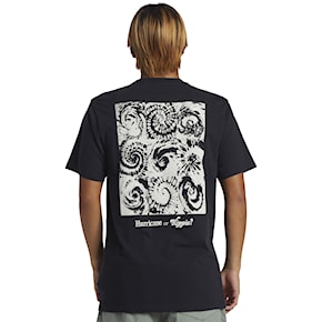 T-shirt Quiksilver Hurricane Or Hippie Moe black 2024