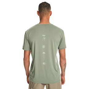 T-shirt Quiksilver Lap Time Ss sea spray 2024