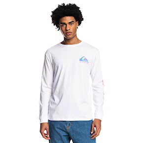 Tričko Quiksilver Omni Logo Ls white 2022