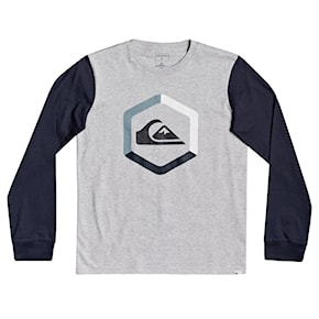 T-shirt Quiksilver The Boldness Ls Youth athletic heather 2020