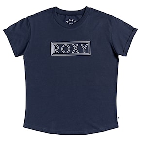 Tričko Roxy Epic Afternoon Word mood indigo 2021