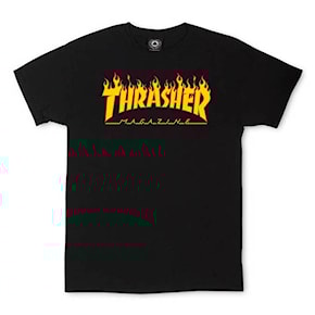 Tričko Thrasher Flame black 2021