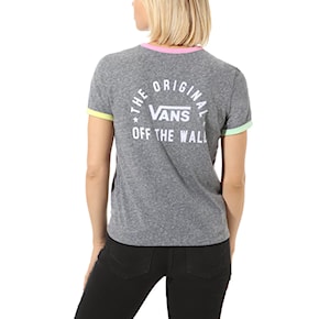 Tričko Vans Rally Bell grey heather/fuchsia pink 2020