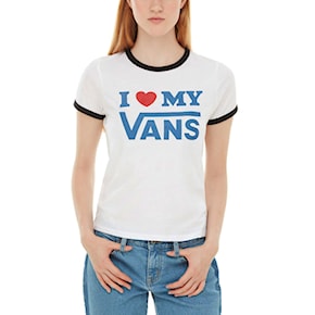 Tričko Vans Vans Love Ringer white/black 2019