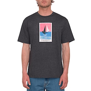 T-shirt Volcom Catamaran Heather SST heather black 2024