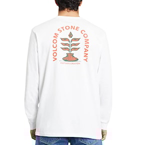 Tričko Volcom Culturevate L/s white 2020