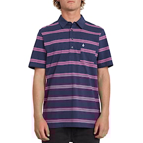 T-shirt Volcom Smithers Polo blue/black 2020