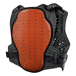 Chránič chrbtice na bicykel Troy Lee Designs Rockfight CE Flex Chest Protector Solid black 2024