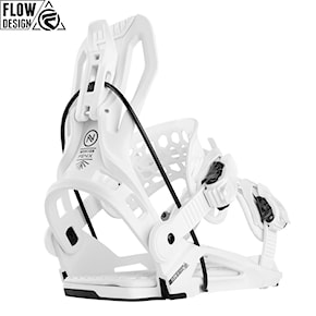 Snowboard Binding Nidecker Flow Fenix white 2025