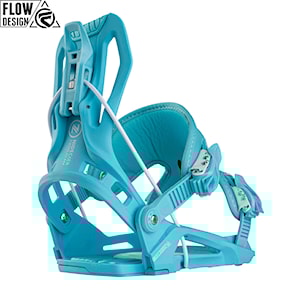 Snowboard Binding Nidecker Flow Nexus aqua 2025