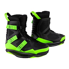 Vázání na wakeboard Ronix Supreme black/volt 2021