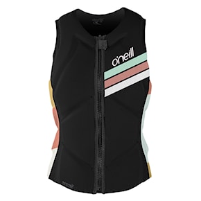 Vesta na wakeboard O'Neill Wms Slasher Comp Vest black/jasmine 2022