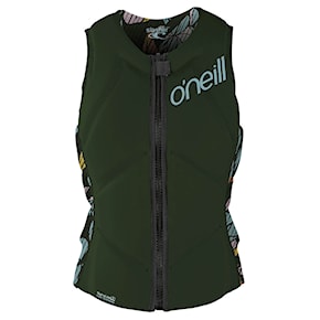 Vesta na wakeboard O'Neill Wms Slasher Comp Vest dark olive/baylen 2021