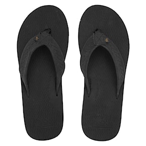 Žabky Quiksilver Left Coasta black/black/brown 2022