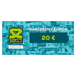 Darčekový kupón SNOWBOARD ZEZULA 20 €