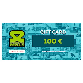 Gift Card SNOWBOARD ZEZULA 100 € EN