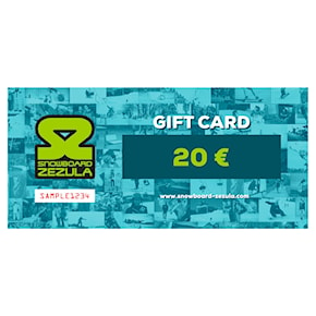 Gift Card SNOWBOARD ZEZULA 20 € EN
