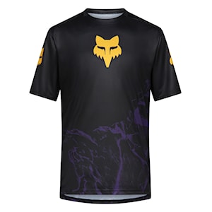 Fox Ranger SS Jersey Image Print plum