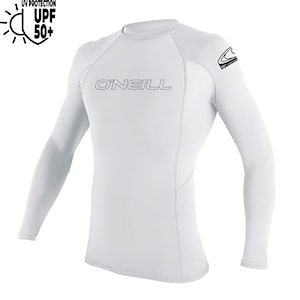 O'Neill Youth Basic Skins L/S Rash Guard white