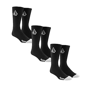 Volcom Full Stone Sock 3Pk black