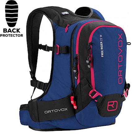 Backpack ORTOVOX Free Rider 22 W strong blue 2017 - 1