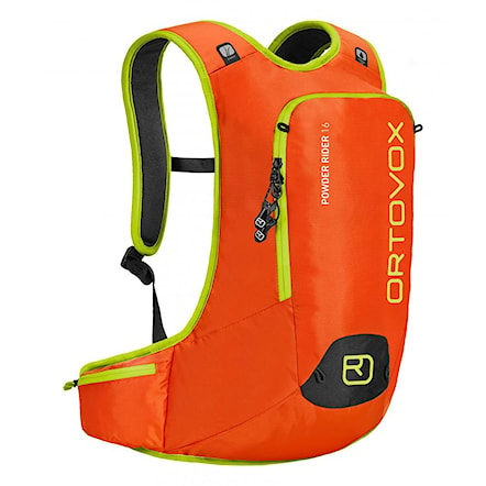 Backpack ORTOVOX Powder Rider 16 crazy orange 2017 - 1