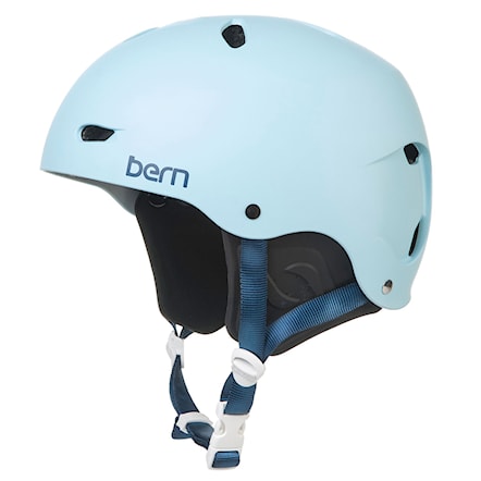 Skateboard Helmet Bern Brighton H2O matte bluebird 2015 - 1