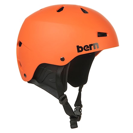 Helma na skateboard Bern Macon H2O matte orange 2015 - 1