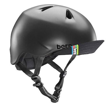 Skateboard Helmet Bern Nino matte black 2016 - 1