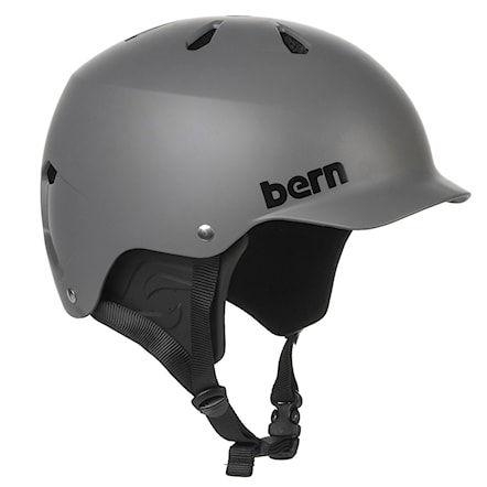 Skateboard Helmet Bern Watts H2O matte grey 2015 - 1