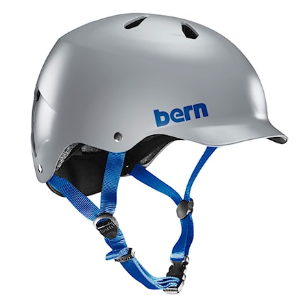 Skateboard Helmet Bern Watts Team satin grey 2016 - 1