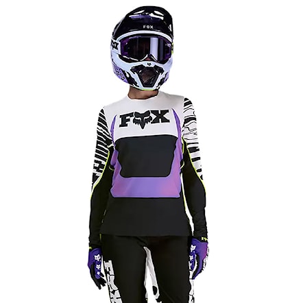Bike dres Fox Wms Flexair Ls Jersey Phantom Le multi 2025 - 1
