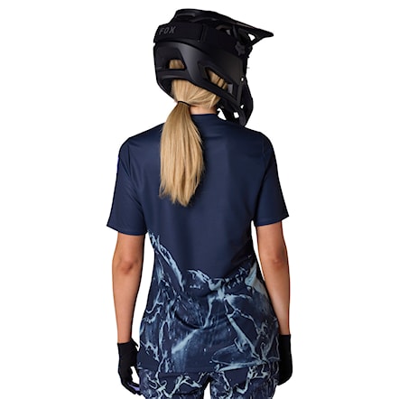 Bike dres Fox Wms Ranger SS Jersey Image Print arctic blue 2026 - 2