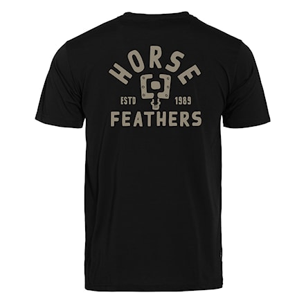 Bike koszulka Horsefeathers Pedal black 2026 - 1