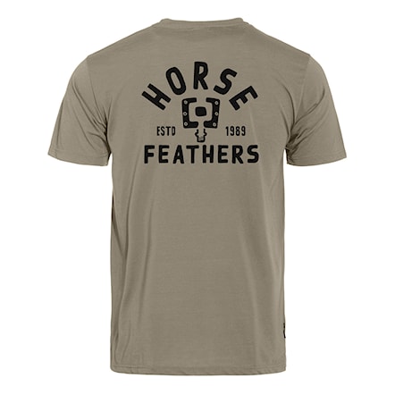 Bike koszulka Horsefeathers Pedal taupe 2026 - 1