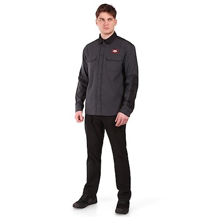 Bike košeľa Horsefeathers Prom dark gray 2026 - 4