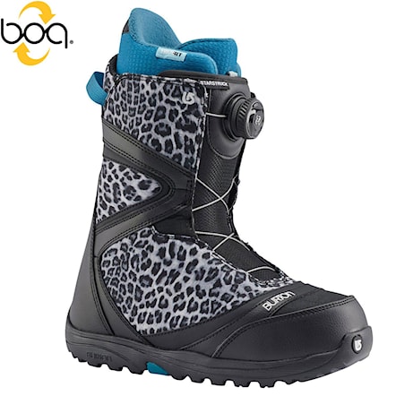Snowboard Boots Burton Starstruck Boa black/snow leopard 2017 - 1