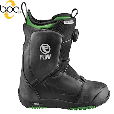 Snowboard Boots Flow Micron Boa black 2017 - 1