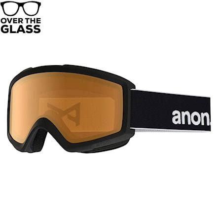 Snowboard Goggles Anon Helix 2.0 black | amber 2017 - 1